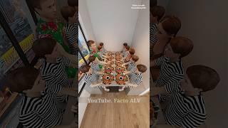 If you have eight children, design your bedroom like this  3D animation #shorts