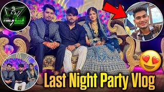 Enjoy! Last Night Party @FaujicjGaming1 Wedding || i Met @GhayalTiger​⁠ || Vlog -4 || Yamraj OP