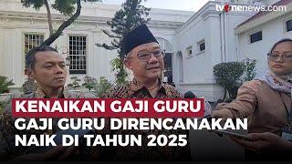 Menteri Abdul Mu'ti Sebut Gaji Guru SD-SMP Berpotensi Naik | OneNews Update