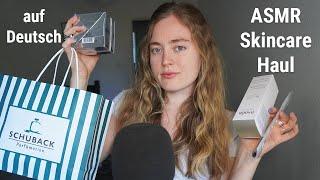 ASMR Deutsch | UNBOXING Skincare Product ROLEPLAY - Doing Your Skincare (Whisper)