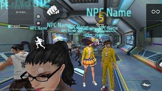 freefire new npc name+all loot location ff npc name hack ff all loot location config npc file new️