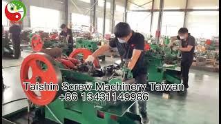 Taishin #taiwan #fastener Taiwan #screw Screw making #machine manufacturing