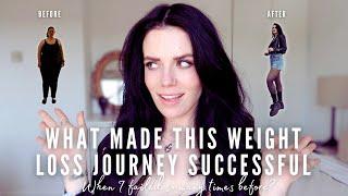 What Made This Weight Loss Journey Successful (Losing 180 Lbs) #weightloss | Half of Carla