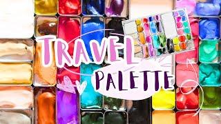 One Palette To Rule Them All! Watercolor & Gouache Travel Palette
