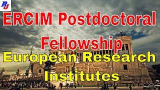 ERCIM Postdoctoral Fellowship | In Leading European Research Institutes | Researchersjob