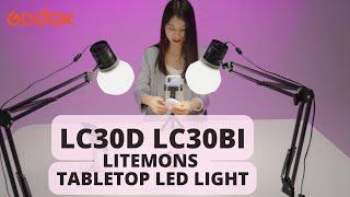 Godox LC30D&LC30Bi Litemons - Tabletop LED Lights