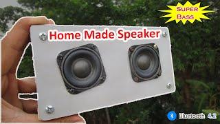 Building the Ultimate DIY Bluetooth Speaker: Step-by-Step Guide and Sound Test || Super Deep Bass