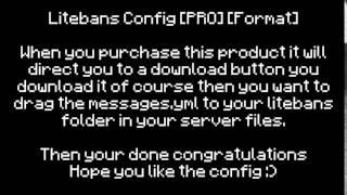 Litebans Config [PRO] [Format] Selly