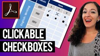 How to Create Fillable Checkboxes in a PDF Form | Adobe Acrobat Pro DC Tutorial
