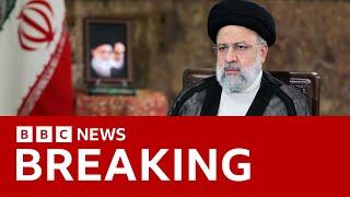 Helicopter in Iranian president's convoy crashes, state media says | BBC News
