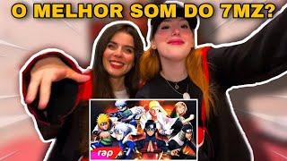 REAGINDO ao RAP DOS HOKAGES (Naruto) - A VONTADE DO FOGO | 7 Minutoz | CK Animes