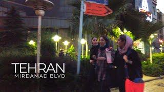 TEHRAN 2021 - Evening Walk on Mirdamad Boulevard / تهران بلوار میرداماد