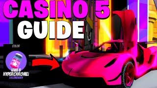 HOW TO GET A LEVEL 5 CASINO HYPERCHROME in Roblox Jailbreak