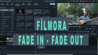 Filmora 10 Videoya Müziğe Fade in Fade Out Efekti Nasıl Yapılır