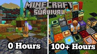 I Spent 100+ Hours Doing This Minecraft Glitch In Survival.