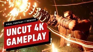 15 Uncut Minutes of Final Fantasy 7 Remake Gameplay in 4K (With Commentary)