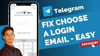 Telegram Choose a Login Email