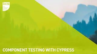 Component testing with cypress | Jordan Powell