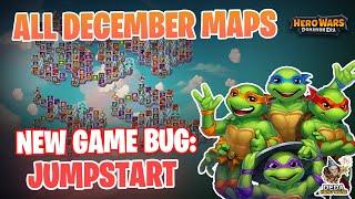 New game bug + All December Mysterious Island maps. Hero Wars: Dominion Era