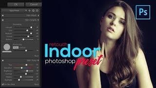 How to edit and retouch indoor portrait photography in Photoshop [New]