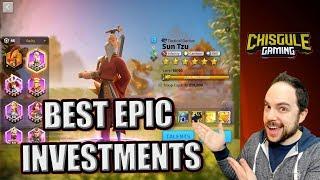 Top 5 Epic Investments with Talents - We still use these Epics 490 days into Rise of Kingdoms