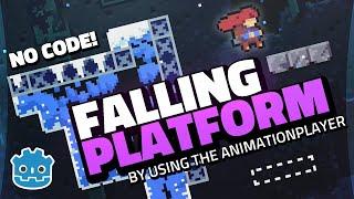 Celeste Falling Platform Tutorial (Almost No Code!) - Godot 3.5