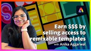 Earn selling access to remixable Adobe Express templates