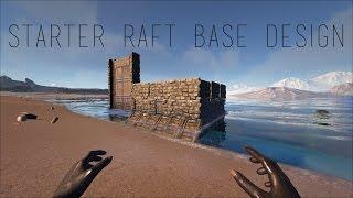 Starter PVP Raft Base Design ARK: Survival Evolved