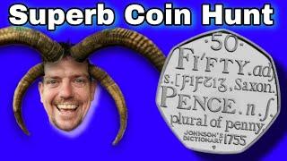 Superb commemorative finds - Rare 50p coin hunt No54