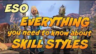 ESO SKILL STYLES DEMONSTRATED