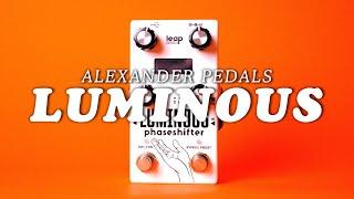 Alexander Pedals Luminous Phaseshifter || Demo