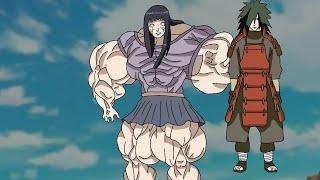 Madara vs. Female Muscle growth Jutsu Animation