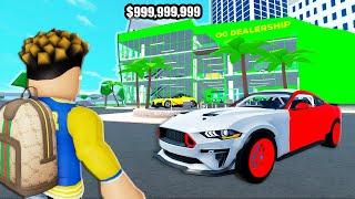 I Built The RICHEST DEALERSHIP EVER In CAR DEALERSHIP TYCOON! *NEW UPDATE*