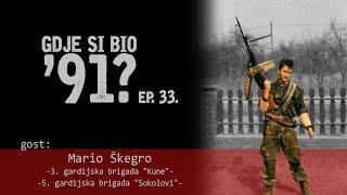 GDJE SI BIO '91? - Mario Škegro - BITKA ZA CERIĆ I NUŠTAR #33