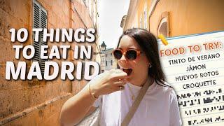 Madrid Food Tour - 10 Foods You MUST TRY In Spain! 