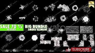 Smoke Game FX VFX footage pack with alpha