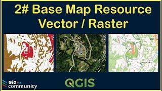 QGIS Mapping Raster and Vector Files