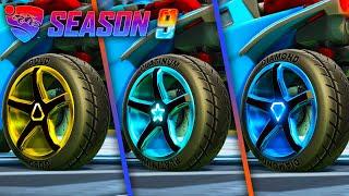 *NEW* SEASON 9 COMPETITIVE REWARDS IN ROCKET LEAGUE!