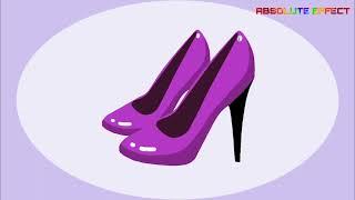 High heels 08 slow walking with echo Sound effect No Copyright