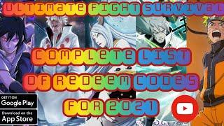 ULTIMATE FIGHT: SURVIVAL | Gift Code/Redeem Code | Naruto IDLE Gameplay | Android/iOS