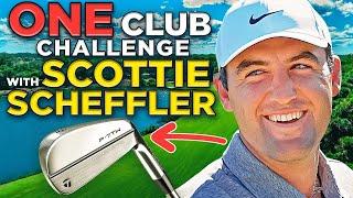 Scottie Scheffler Plays Us With Only A 4 Iron