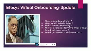 Infosys virtual Onboarding | Offer Letter |  DOJ | Full Explaination