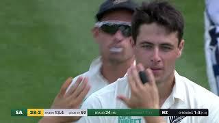 Thrilling day as bat challenges ball | DAY 3 HIGHLIGHTS | BLACKCAPS v South Africa | Seddon Park