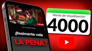 Probé los Directos 24/7 para Monetizar | Resultados REALES