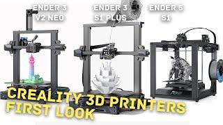 Creality 3D Printers Review (Ender 3 v2 Neo, Ender 3 S1 Plus, Ender 5 S1)