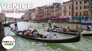 Venice, Italy - Grand Canal and Rialto Bridge Walking Tour (4K/60fps)