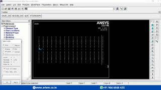 Creation of constraint equation for the load application RBE3 - Ansys APDL #42