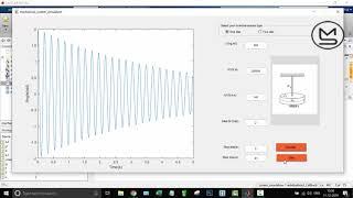 Mechanical Torsional system simulation with GUI using MATLAB | MATLAB Solutions