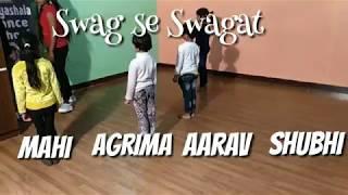 Swag se swagat dance by kids...Tiger zinda hai...Sadiq Akhtar Choreography...S.D.A Nrityashala