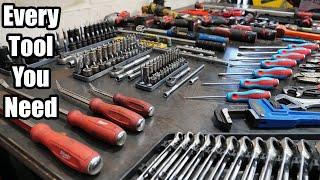 Every Single Tool You Need To Start Working On Cars! *Full List*